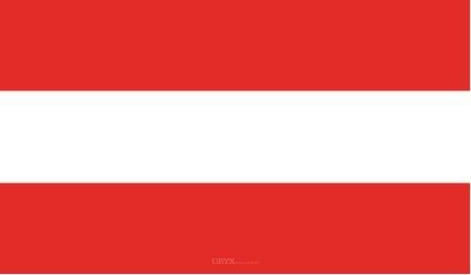 Aufkleber "Österreich Flagge" 150x90