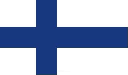 Aufkleber "Finnland Flagge" 150x90
