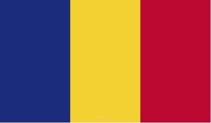 Aufkleber "Rumänien Flagge" 150x90
