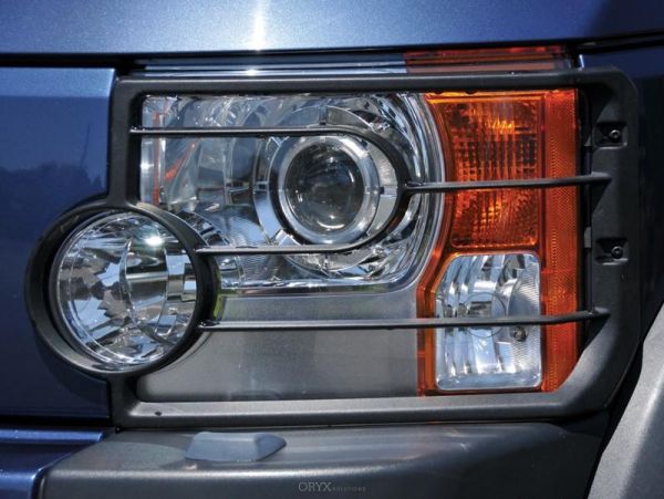 Hinteren Schritt Schutz Land Rover Discovery Pulverbeschichtet Schwarz 