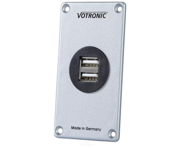 Votronic USB-Doppelladegerät 5V / 2,5A