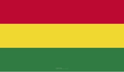 Aufkleber "Bolivien Flagge" 150x90
