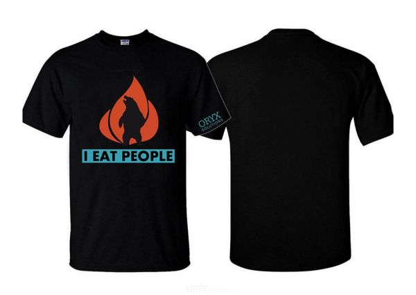 T-Shirt "I EAT PEOPLE" XXL
