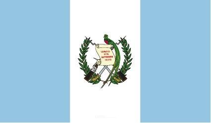 Aufkleber "Guatemala Flagge" 150x90