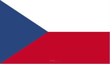 Aufkleber "Tschechische Republik Flagge" 150x90